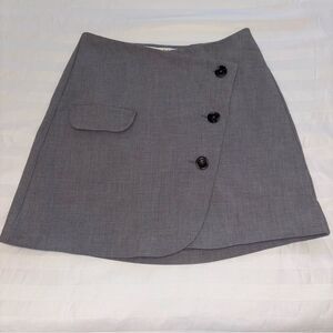 Abercrombie Button Mini Skirt